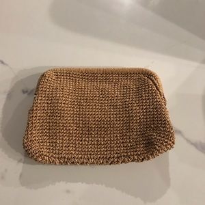 Handmade woven clutch